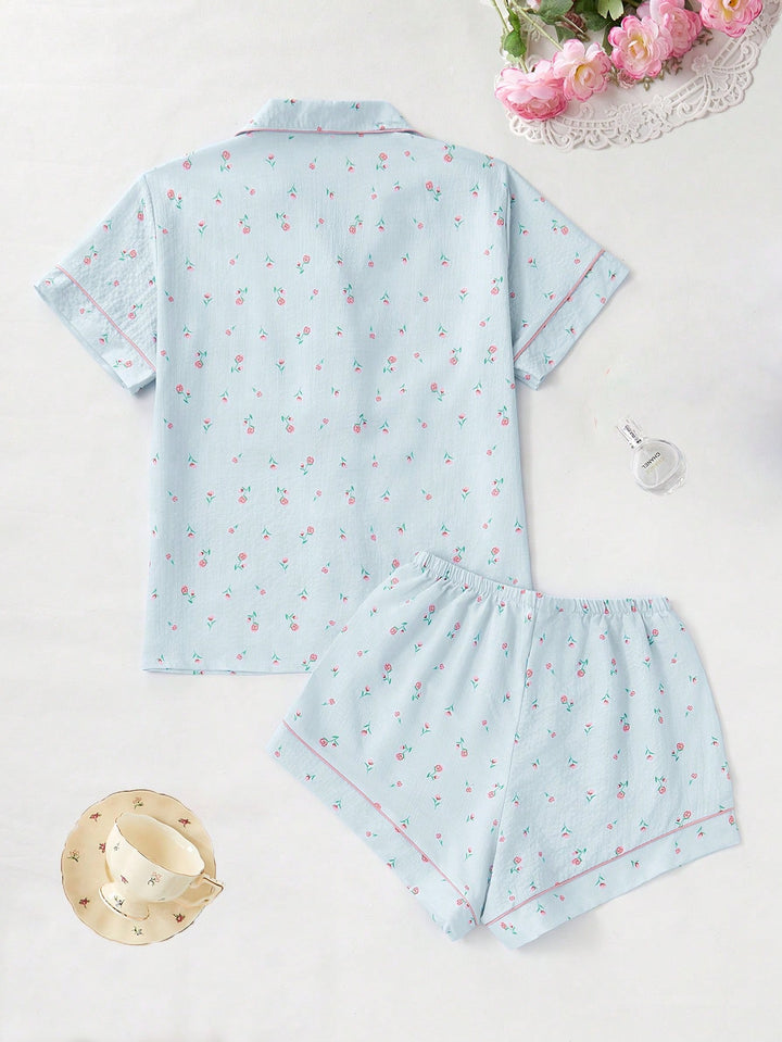Compleu pijamale SHEIN, mix culori