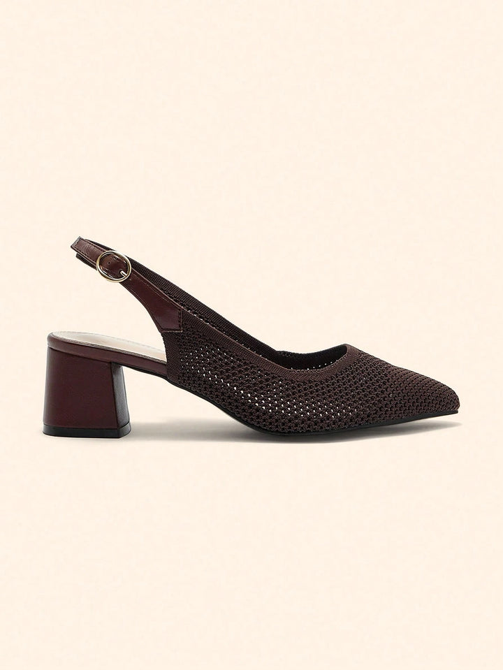 Pantofi SHEIN, maro