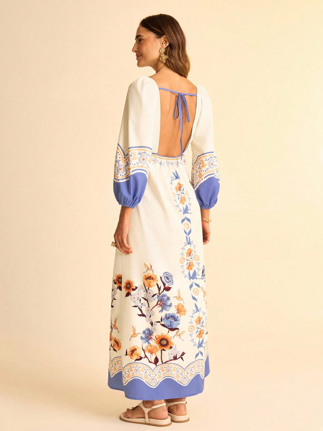 Rochie maxi SHEIN, mix culori