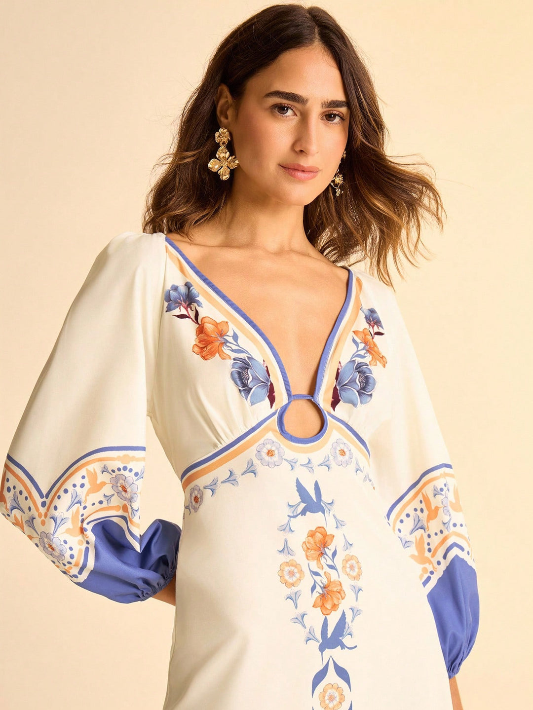 Rochie maxi SHEIN, mix culori