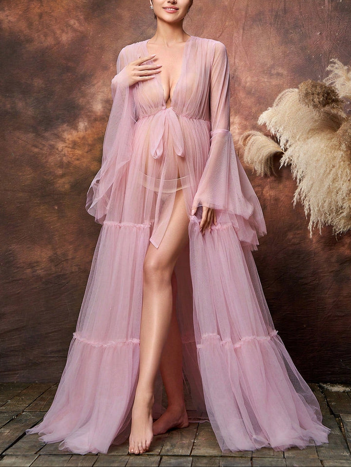 Rochi maxi SHEIN, roz