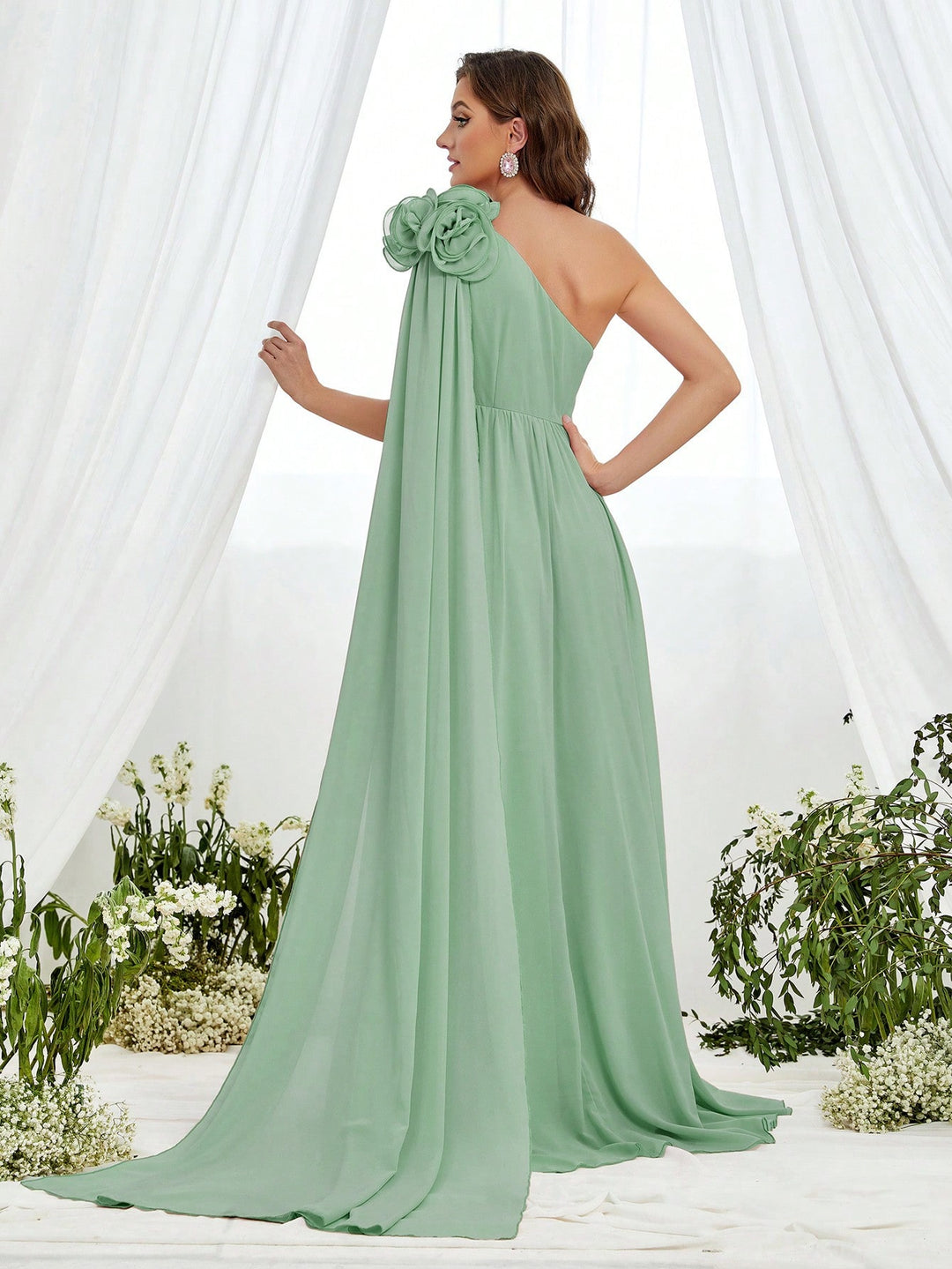 Rochie SHEIN, verde