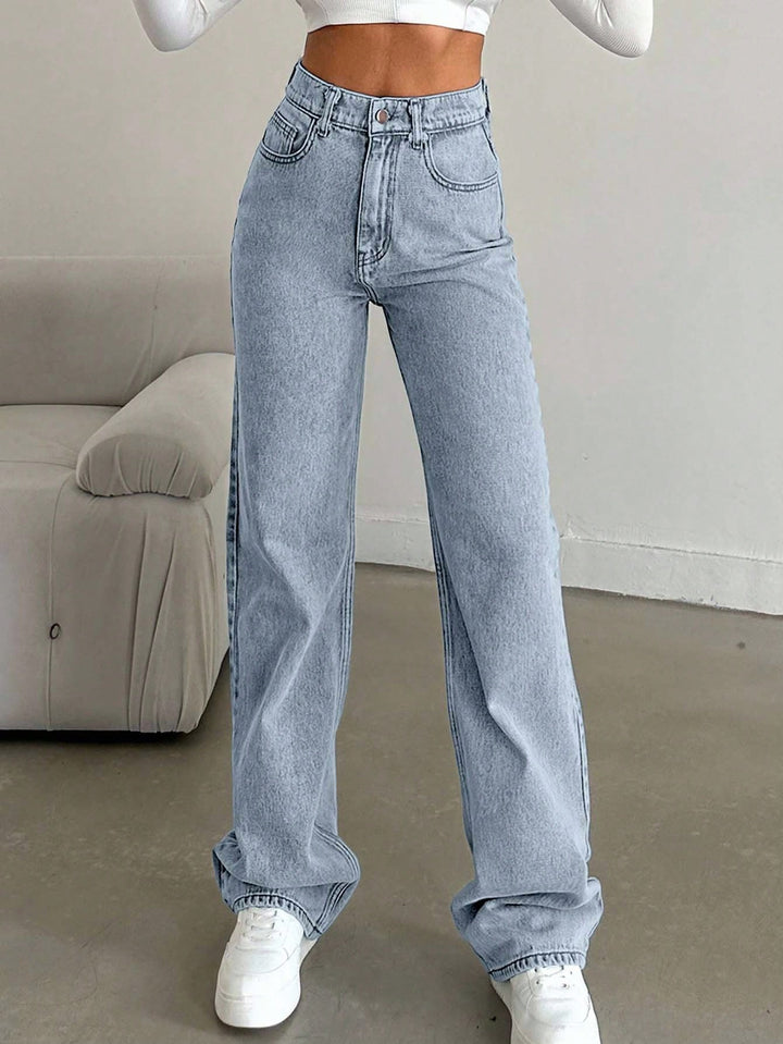 Jeans SHEIN, turcoaz