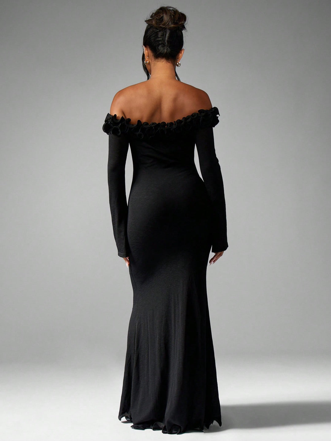 Rochie maxi SHEIN, negru