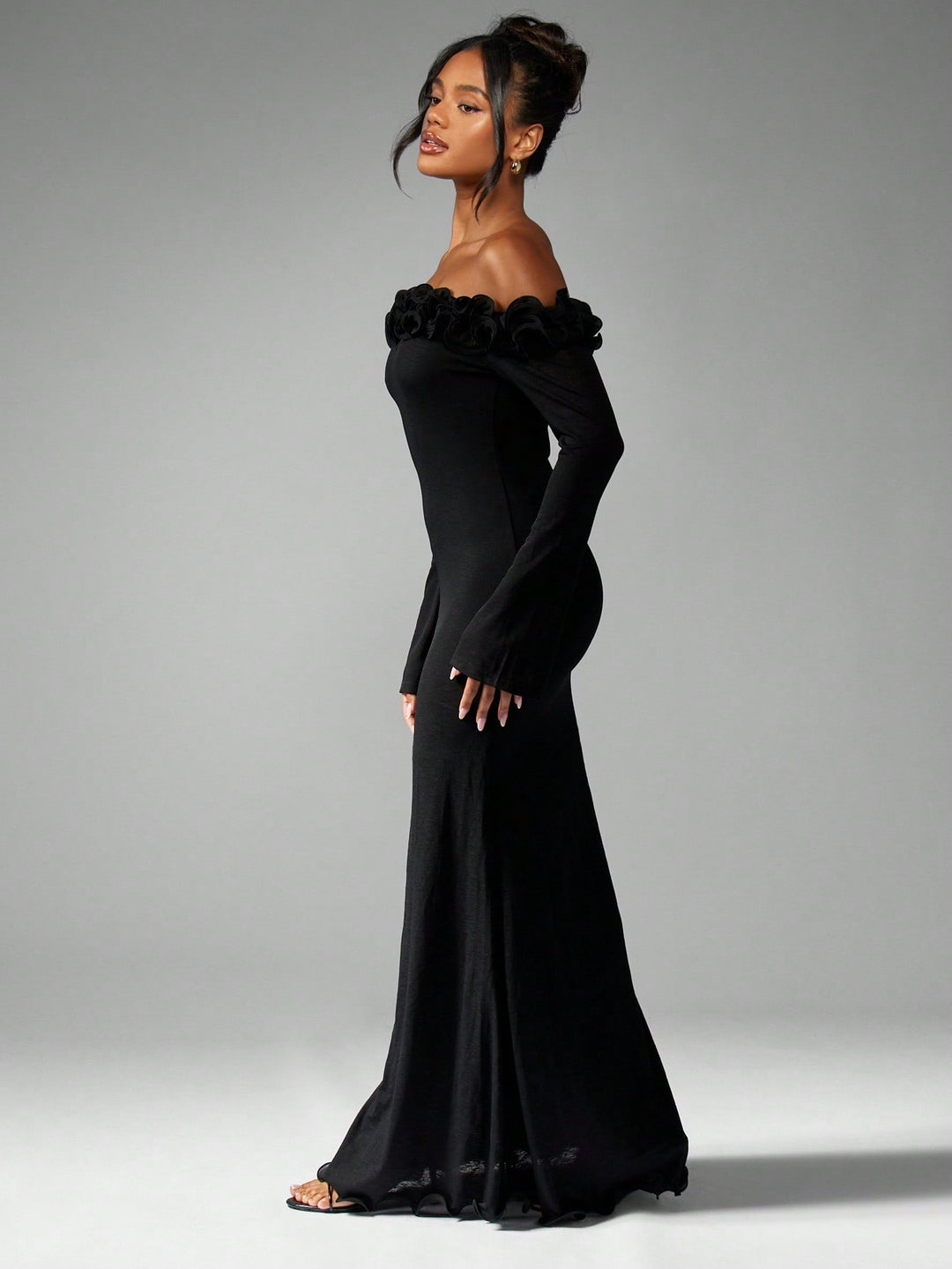 Rochie maxi SHEIN, negru