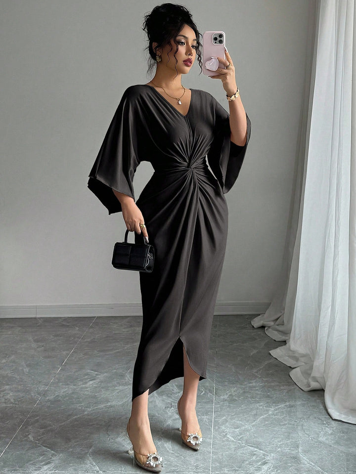 Rochie maxi SHEIN, negru