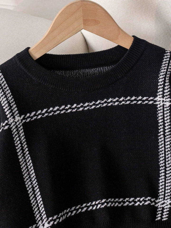 Pulover SHEIN, negru