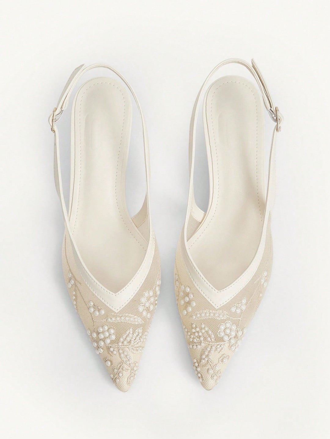 Pantofi cu toc SHEIN, bej