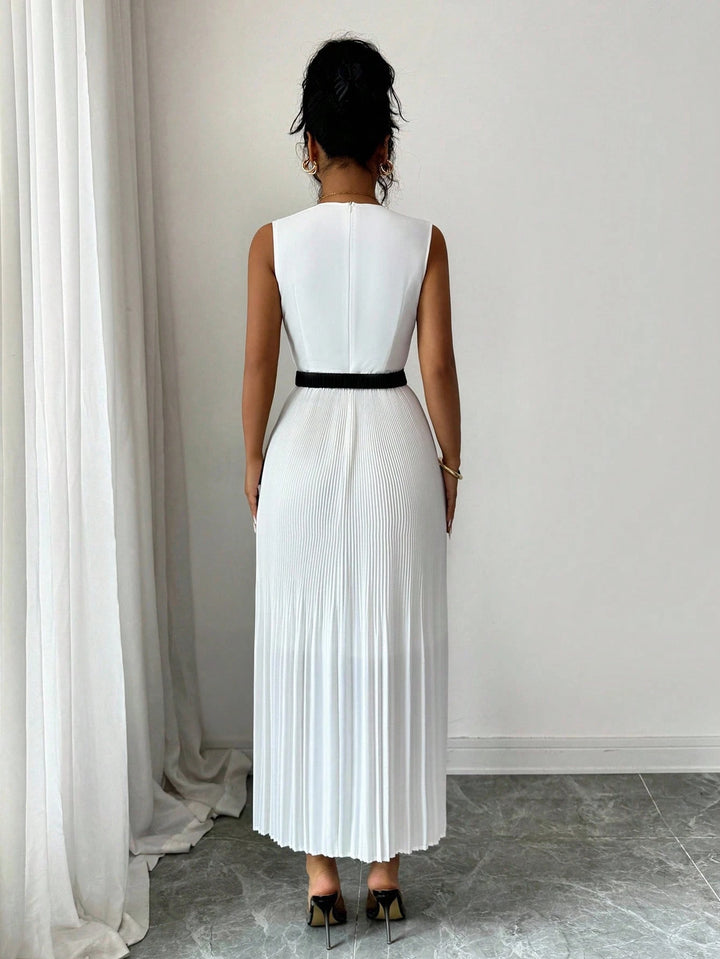 Rochie maxi SHEIN, alb
