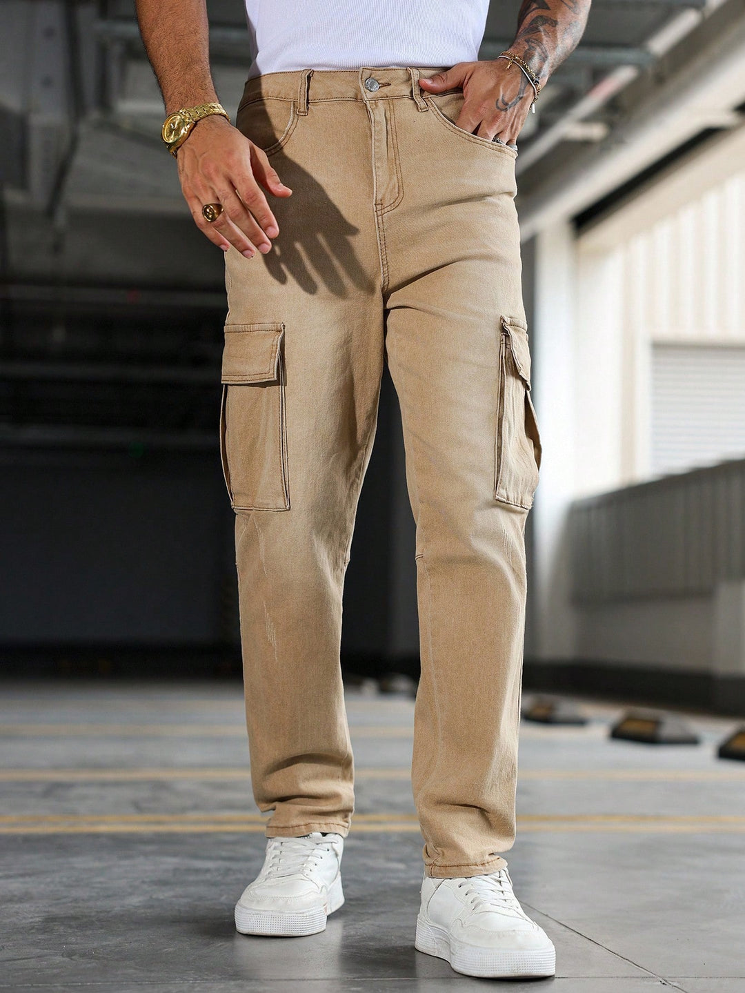 Jeans SHEIN, bej