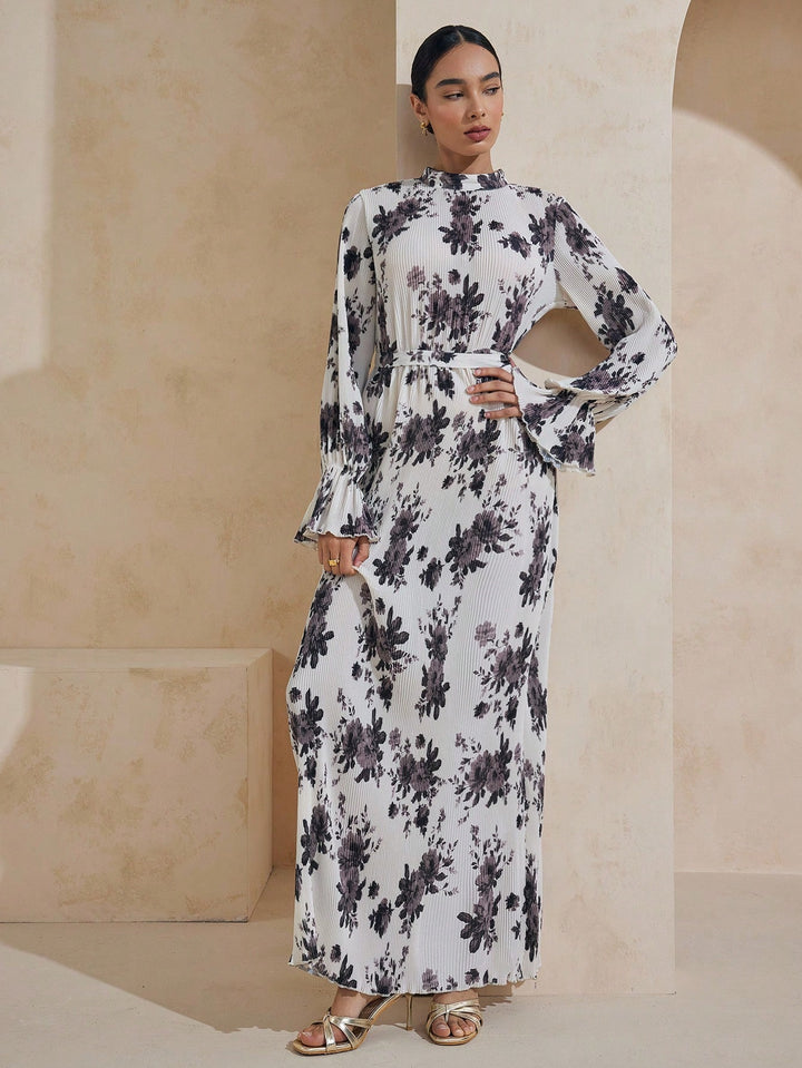 SHEIN maxi ruha, krémszínű
