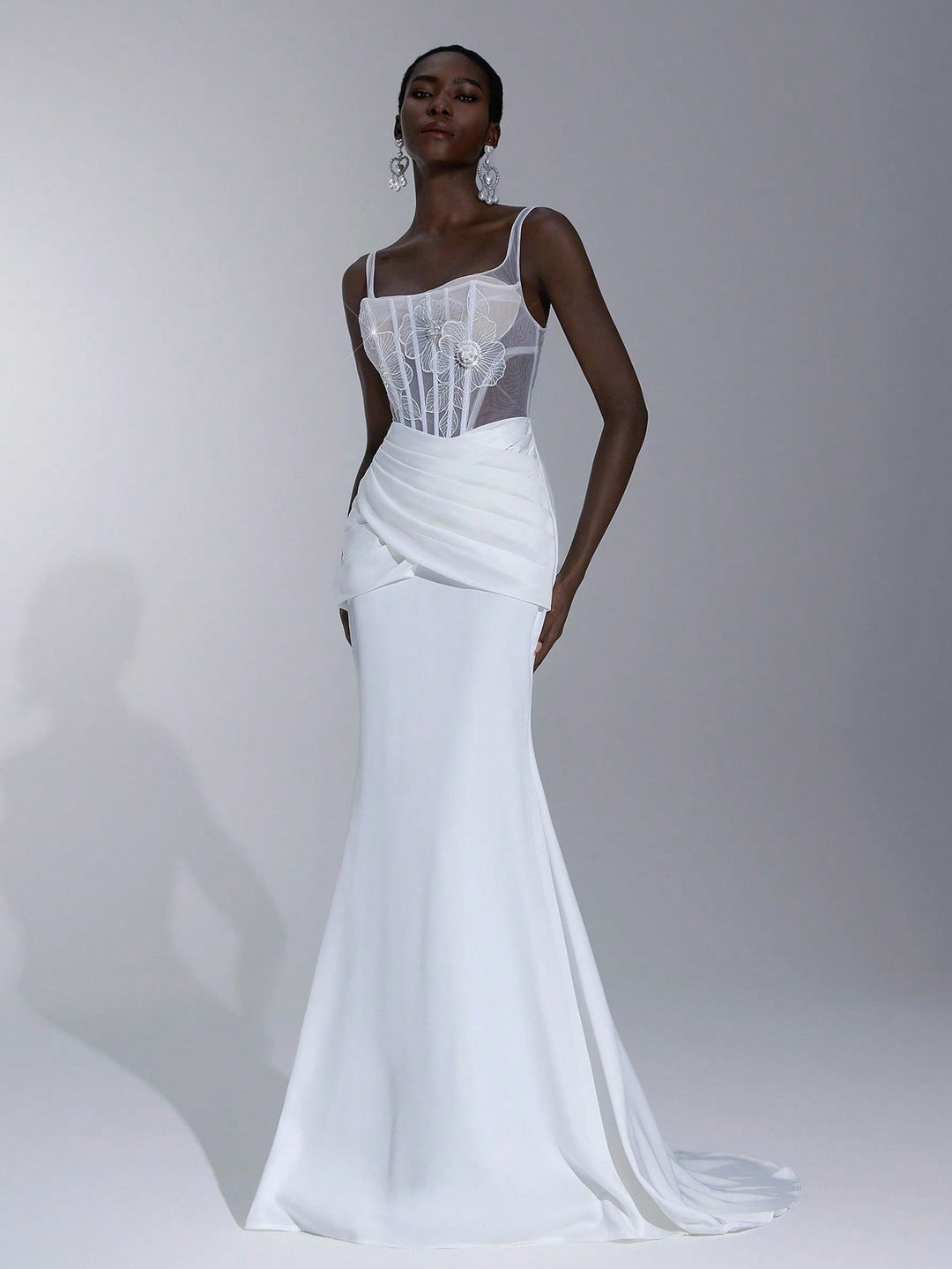 Rochie de mireasă SHEIN, bej
