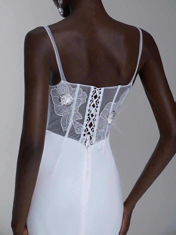 Rochie de mireasă SHEIN, bej