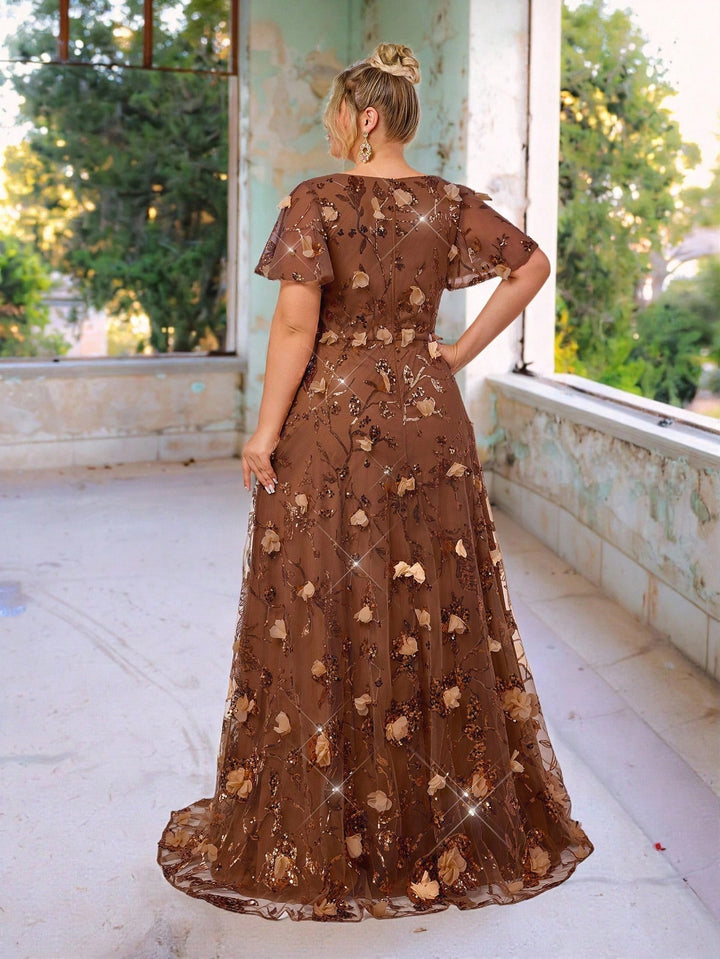 Rochie SHEIN, maro