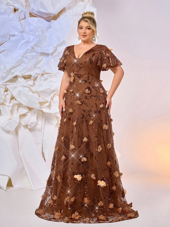 Rochie SHEIN, maro