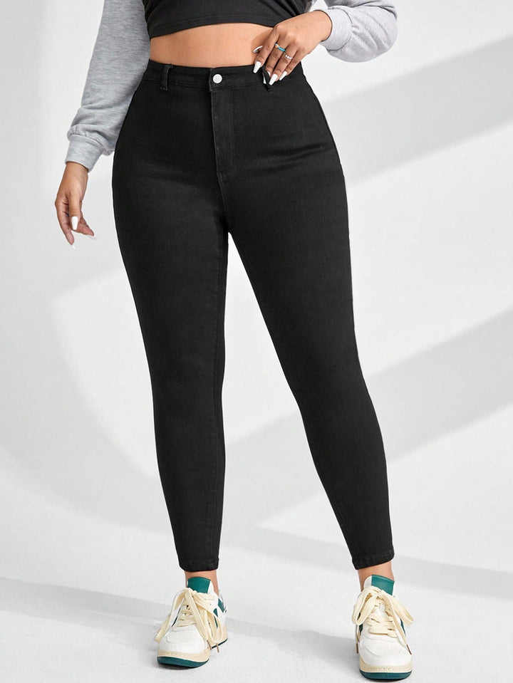 Jeans SHEIN, negru