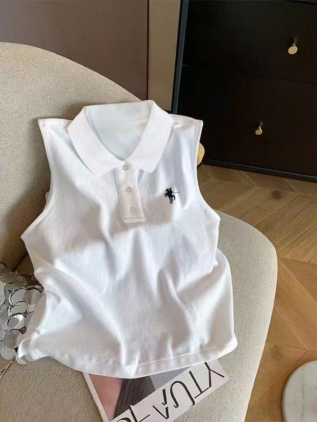 Fehér SHEIN top