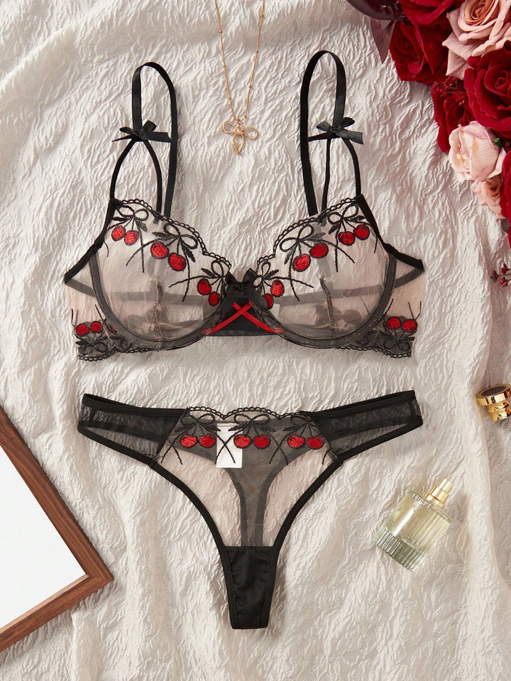 Set lenjerie intimă SHEIN, negru