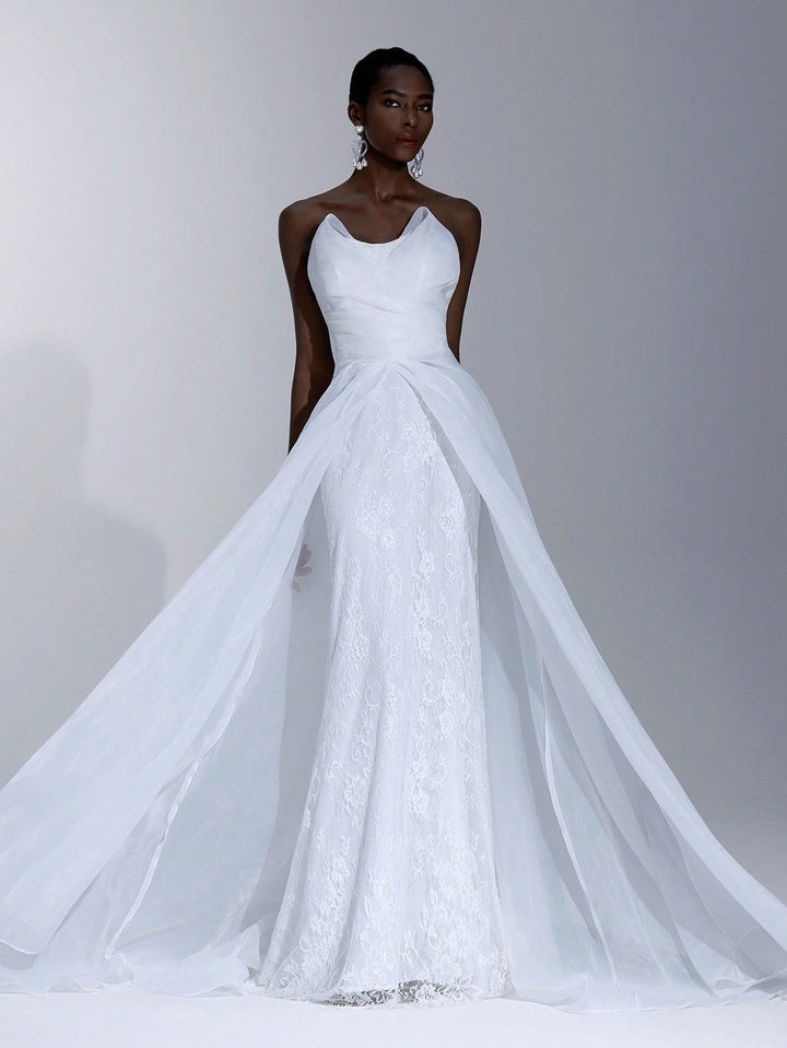 Rochie de mireasă SHEIN, alb