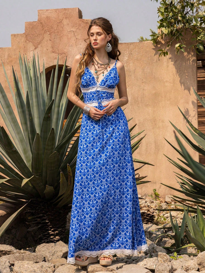Rochie maxi SHEIN, mix culori