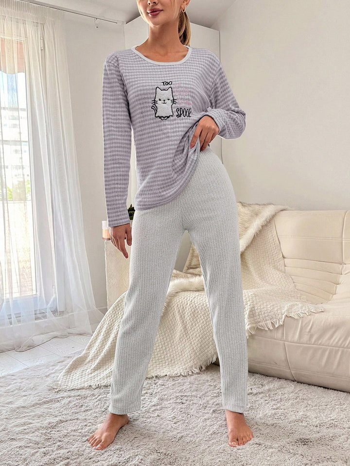 Set pijamale SHEIN, mov