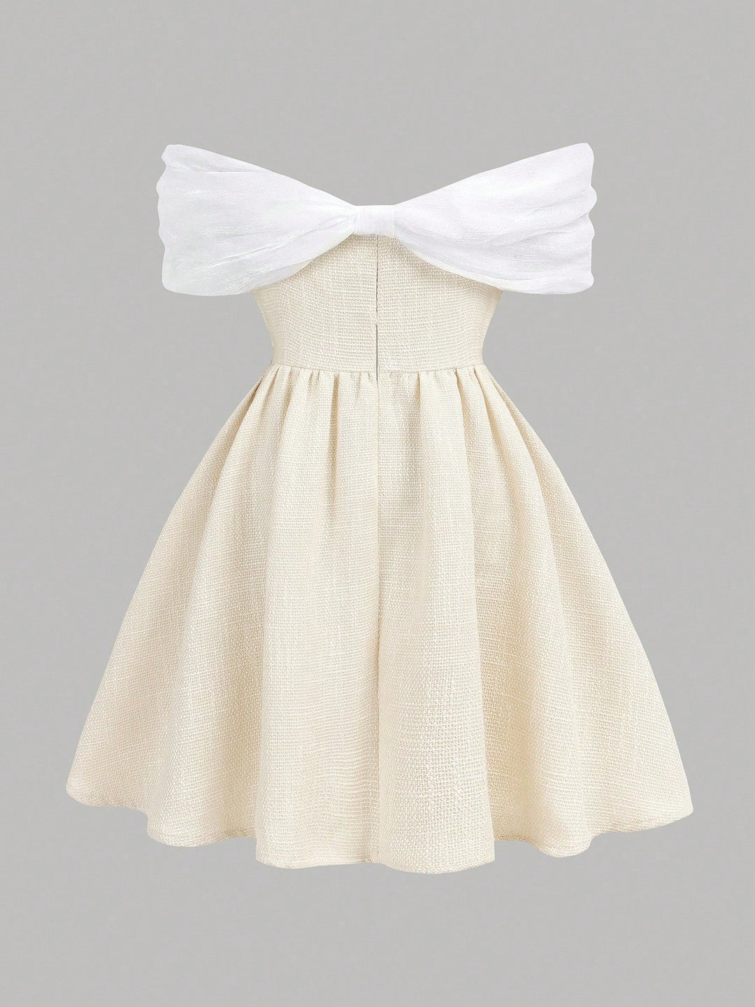 Rochie mini SHEIN, crem