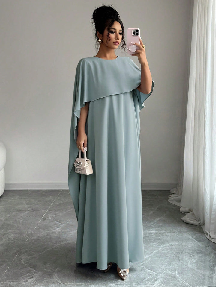 Set caftan și jalabiya SHEIN, albastru