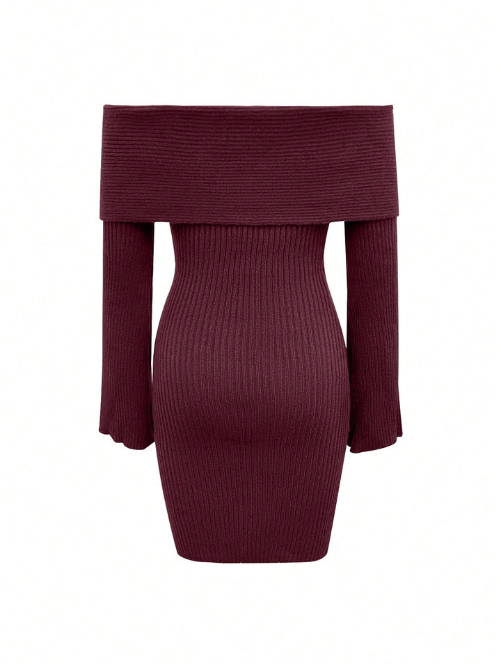 Rochie mini SHEIN, vișiniu