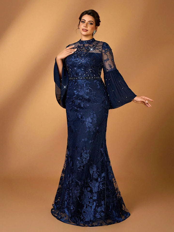 Rochie de ocazie SHEIN, albastru