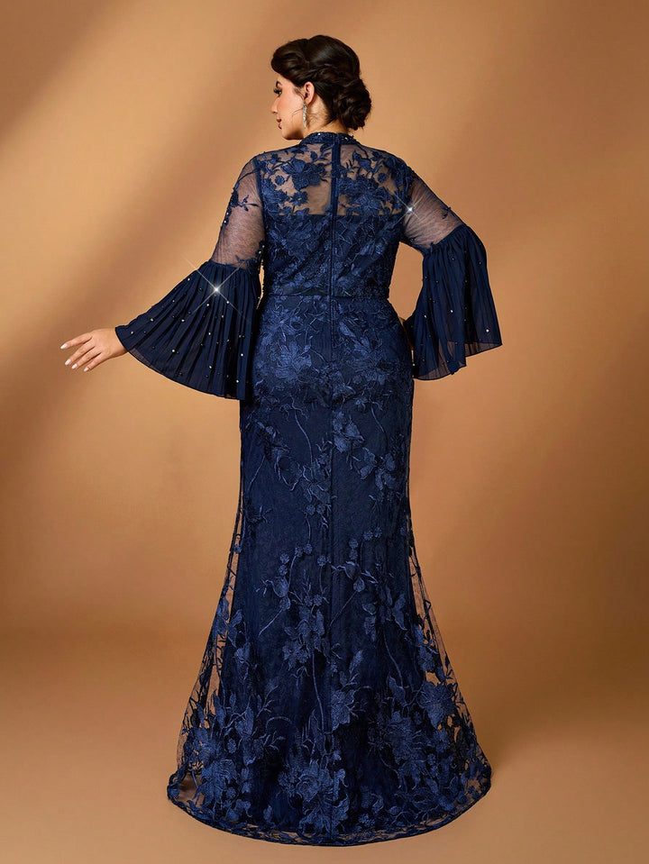 Rochie de ocazie SHEIN, albastru
