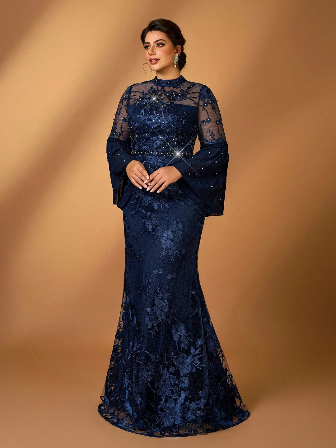 Rochie de ocazie SHEIN, albastru