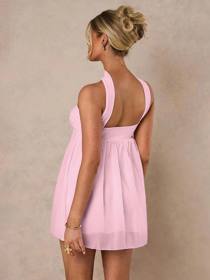 Rochie mini SHEIN, roz