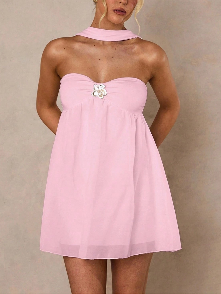 Rochie mini SHEIN, roz