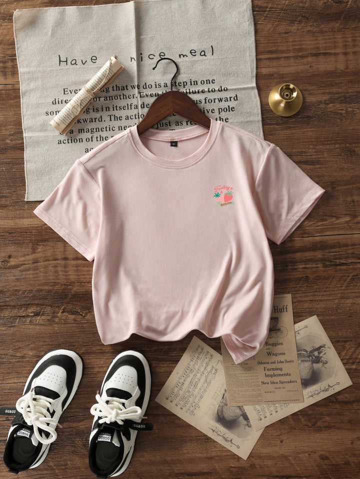 Tricou SHEIN, roz
