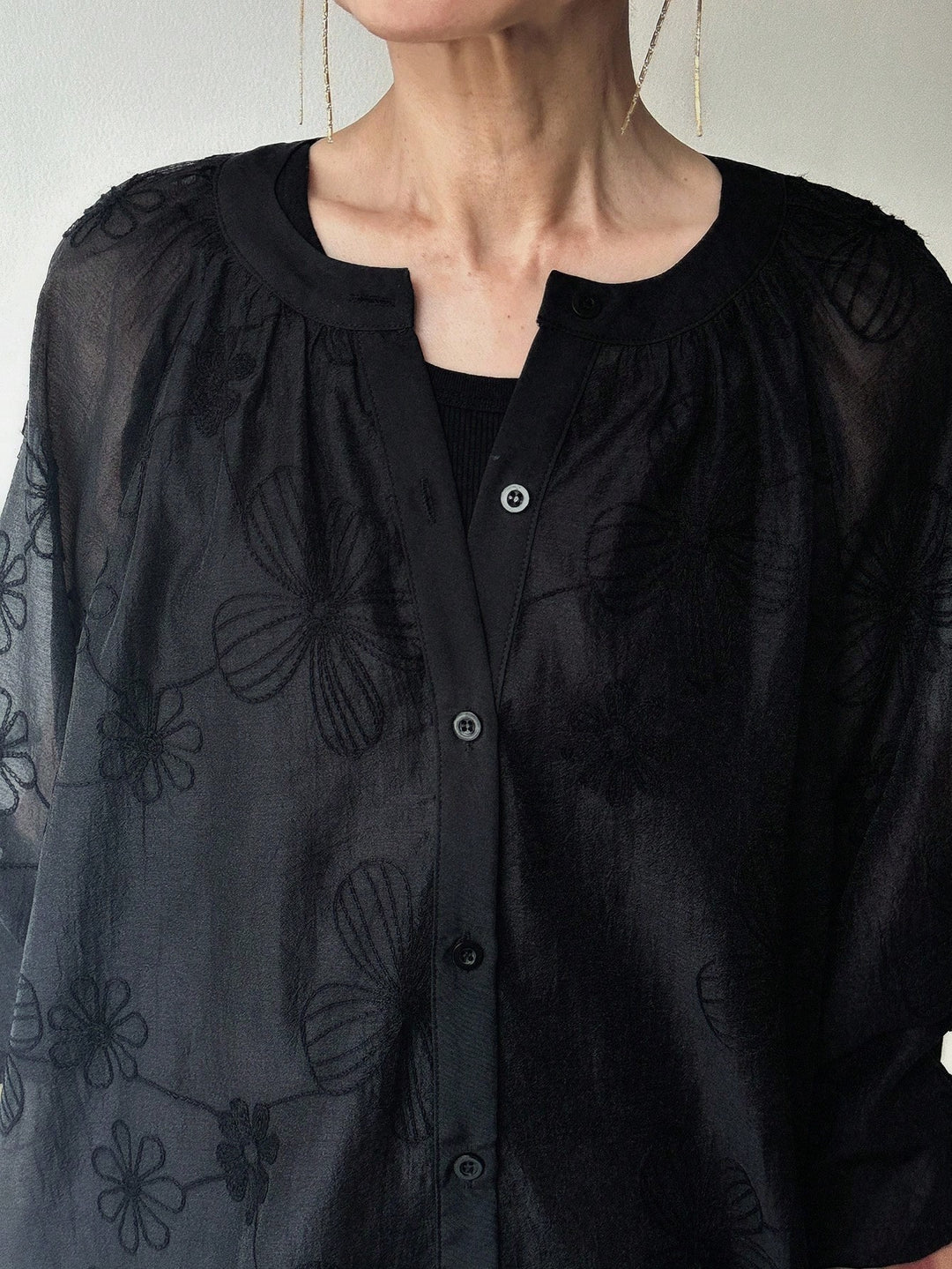 Cămașă Shein, negru