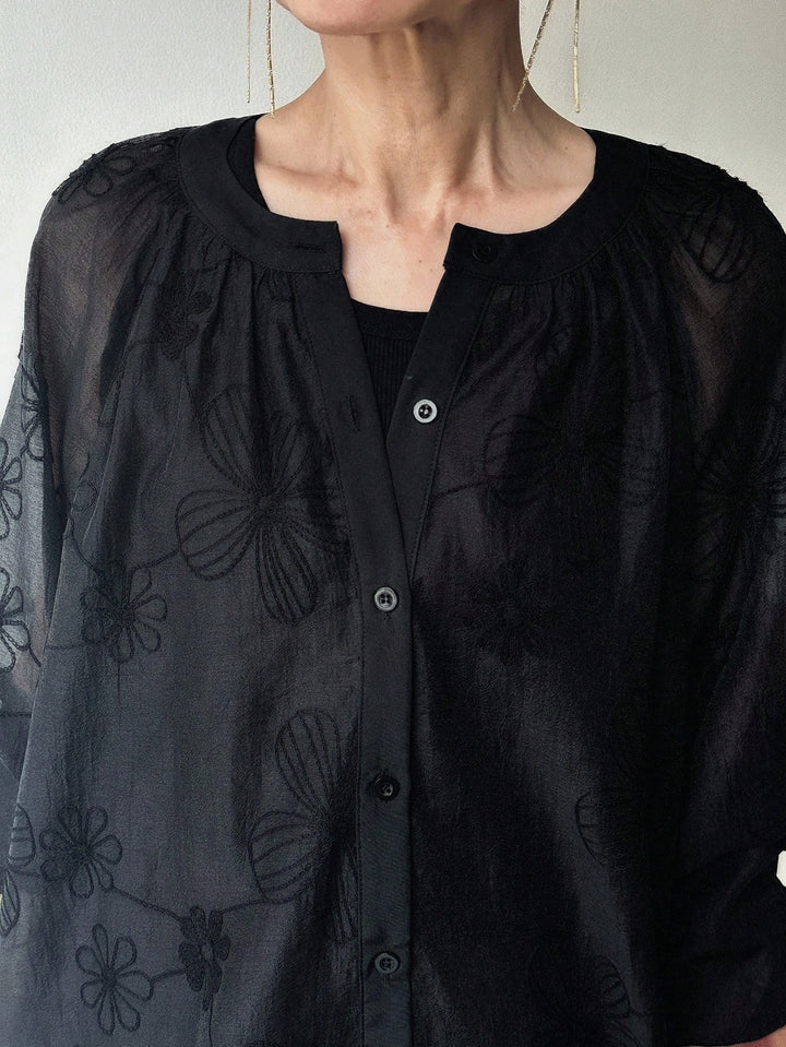 Cămașă Shein, negru