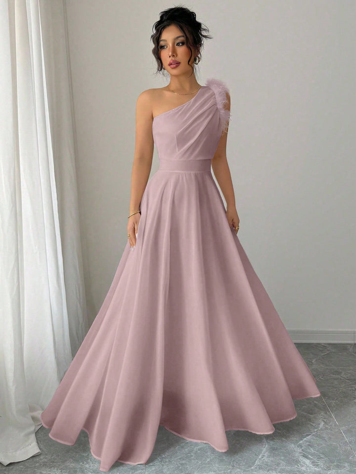 Rochie maxi SHEIN, roz