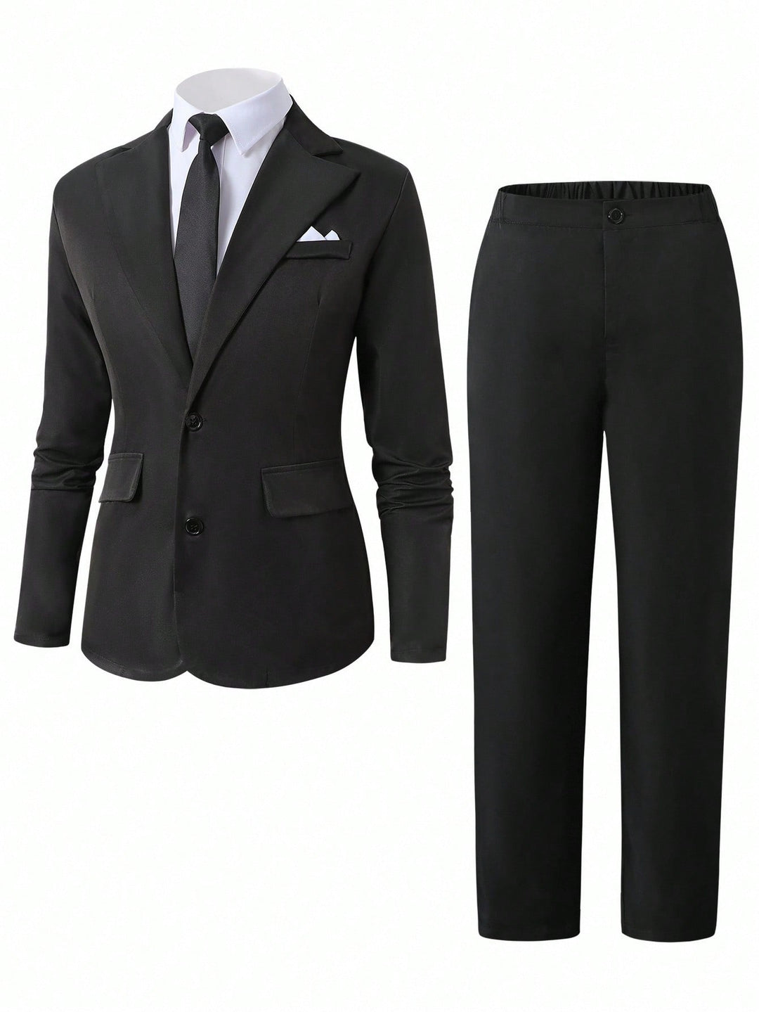 Costum SHEIN, negru