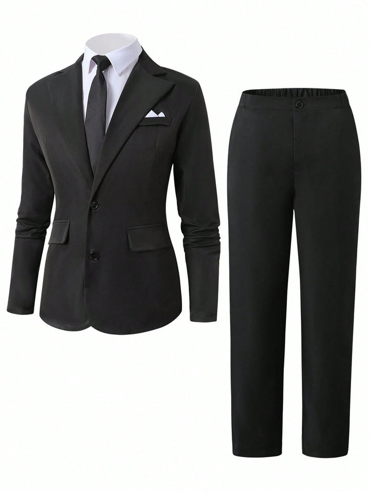 Costum SHEIN, negru