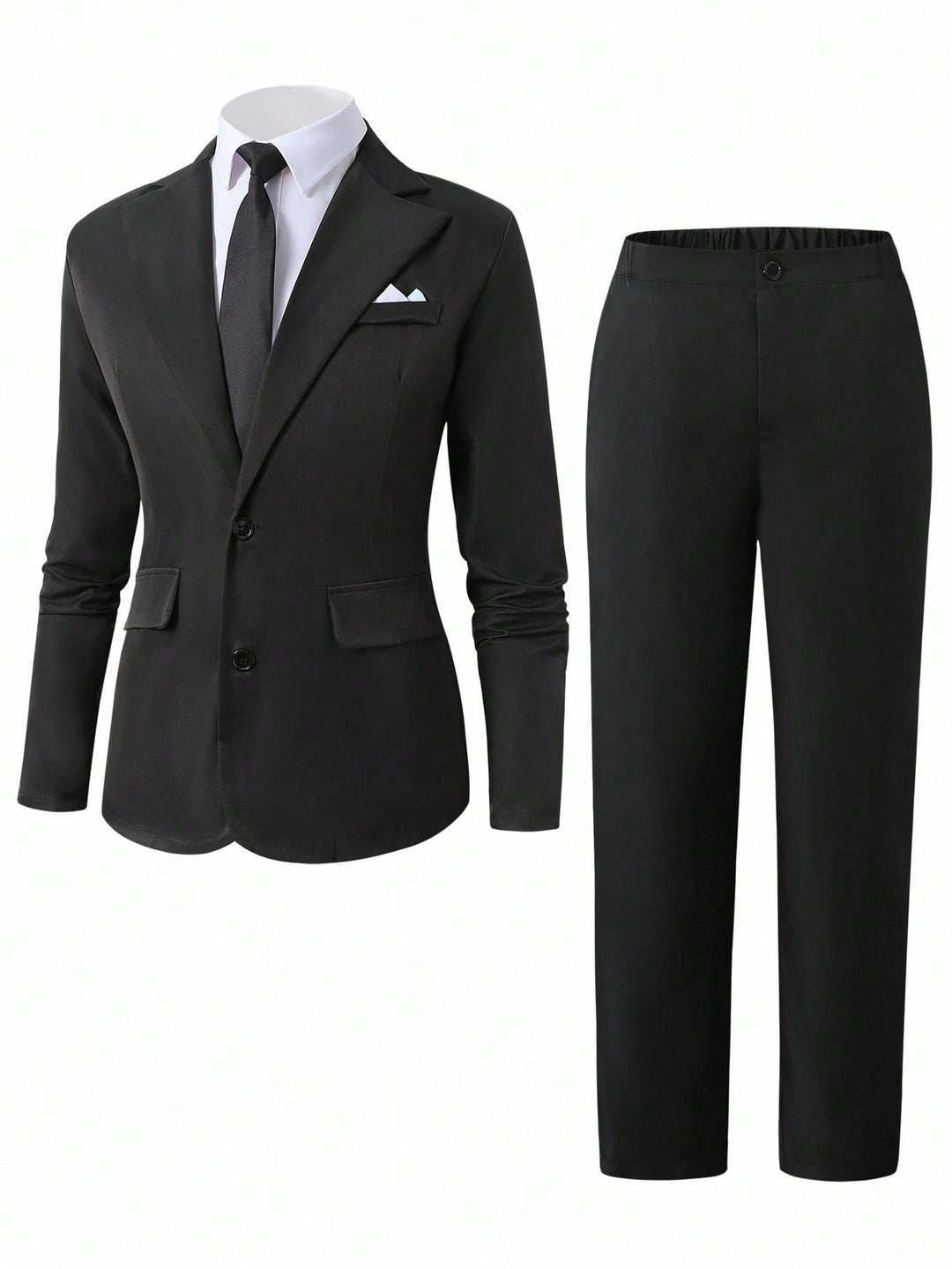 Costum SHEIN, negru