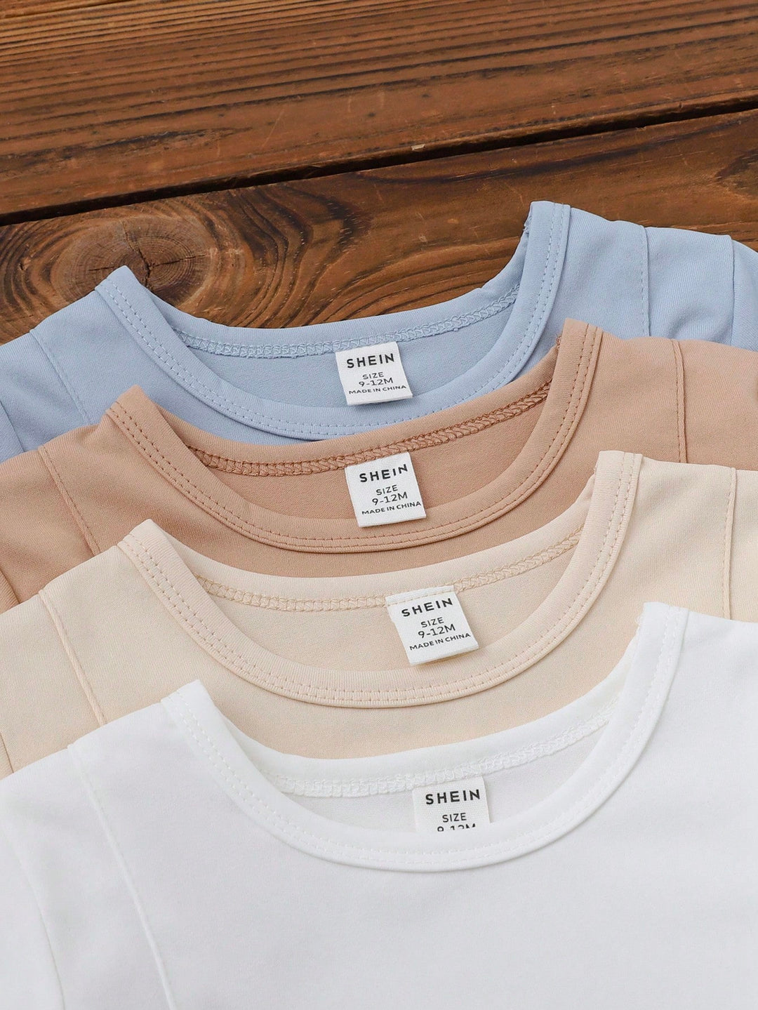 Tricou copil SHEIN, mix culori