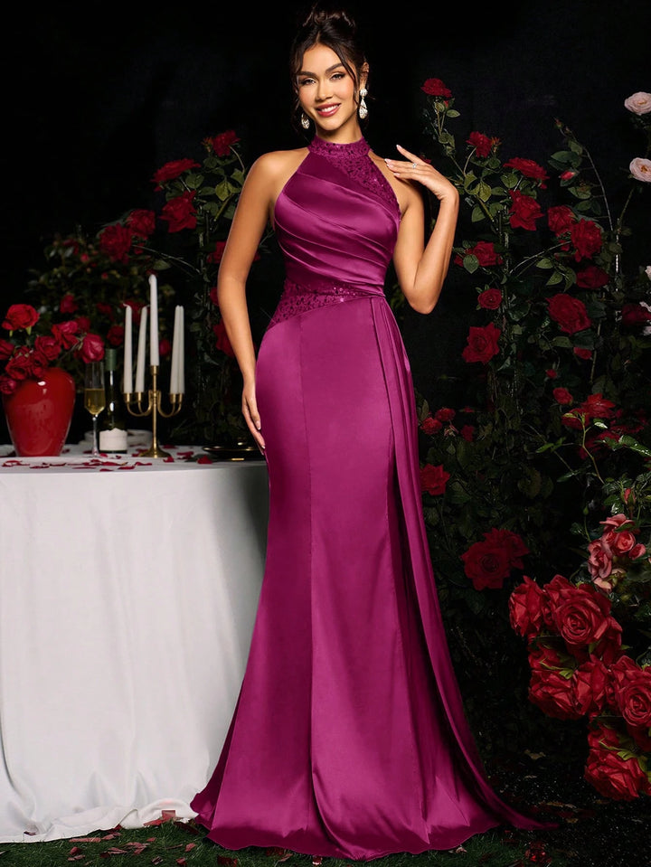 Rochie de ocazie SHEIN, mov