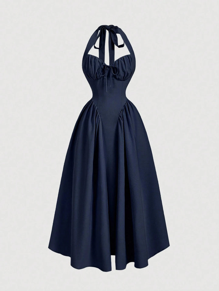 Rochie maxi SHEIN, albastru
