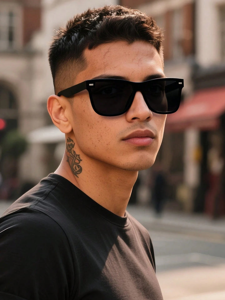Ochelari de soare SHEIN, negru