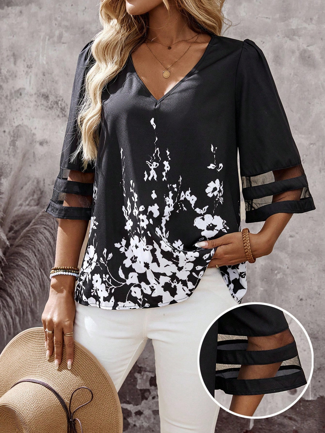 Bluza SHEIN, negru