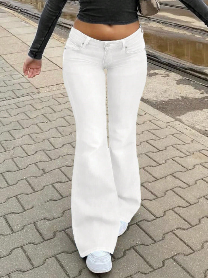 Jeans SHEIN, alb