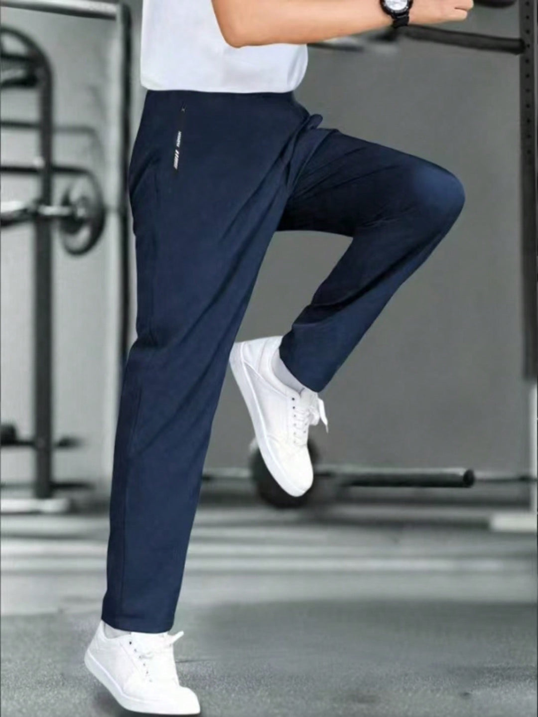 Pantaloni SHEIN, albastru