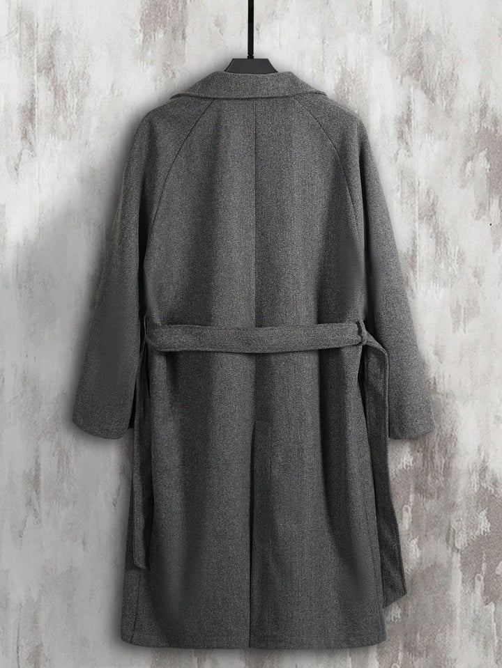 Trench SHEIN, gri