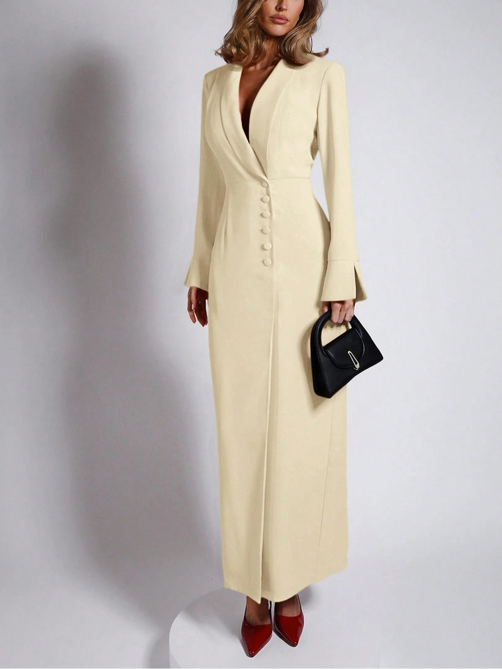 Shein maxi ruha, bézs