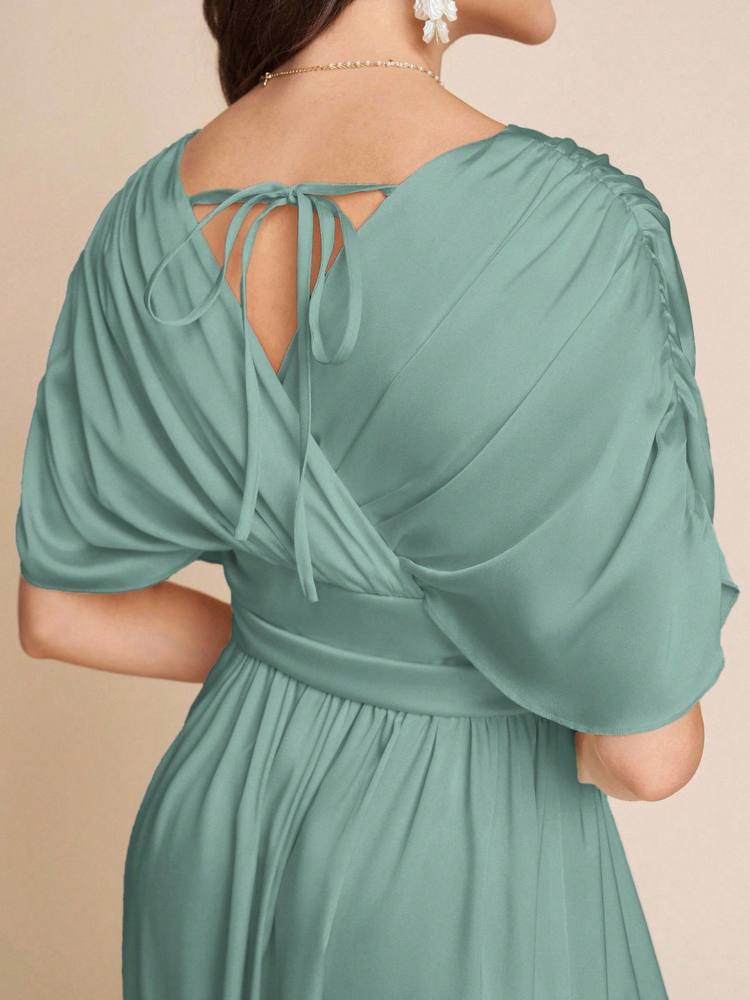 Rochie maxi SHEIN, verde